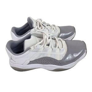 Nike Air Jordan 11 CMFT Low Womens 7.5 White Gray Athletic Sneakers Tennis Shoes